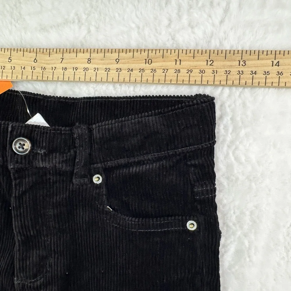 NWT Gymboree Black Corduroy Pants Boys Size 8 Unisex Cotton